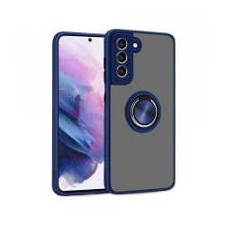 Case with Support Ring For Samsung Galaxy A34 5G Smoked Blue Case with Support Ring For Samsung Galaxy A34 5G Smoked Blue